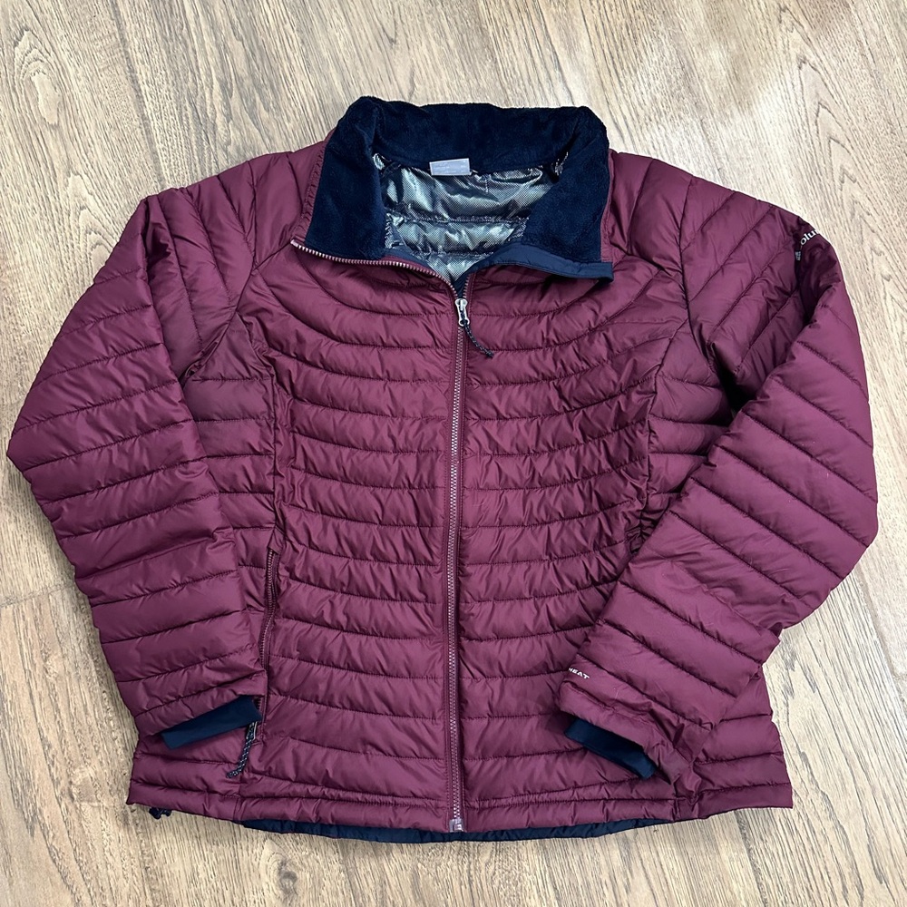 Columbia Omni-Heat - White Out ll Jacket